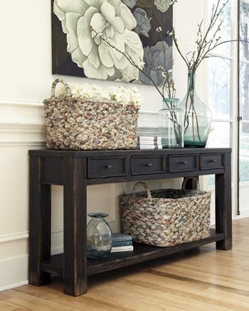 Mesa de sofá/consola Gavelston