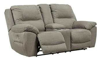 Sofá reclinable biplaza Next-Gen Gaucho Power con consola