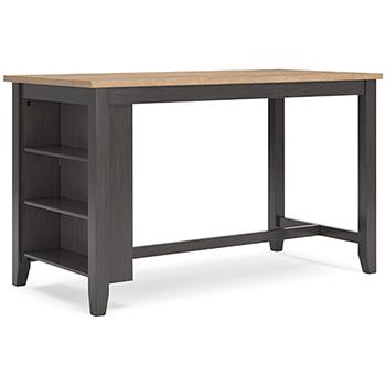 Mesa de comedor a la altura de la encimera Gesthaven
