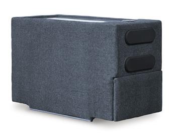 Sofá seccional Modmax con consola de audio