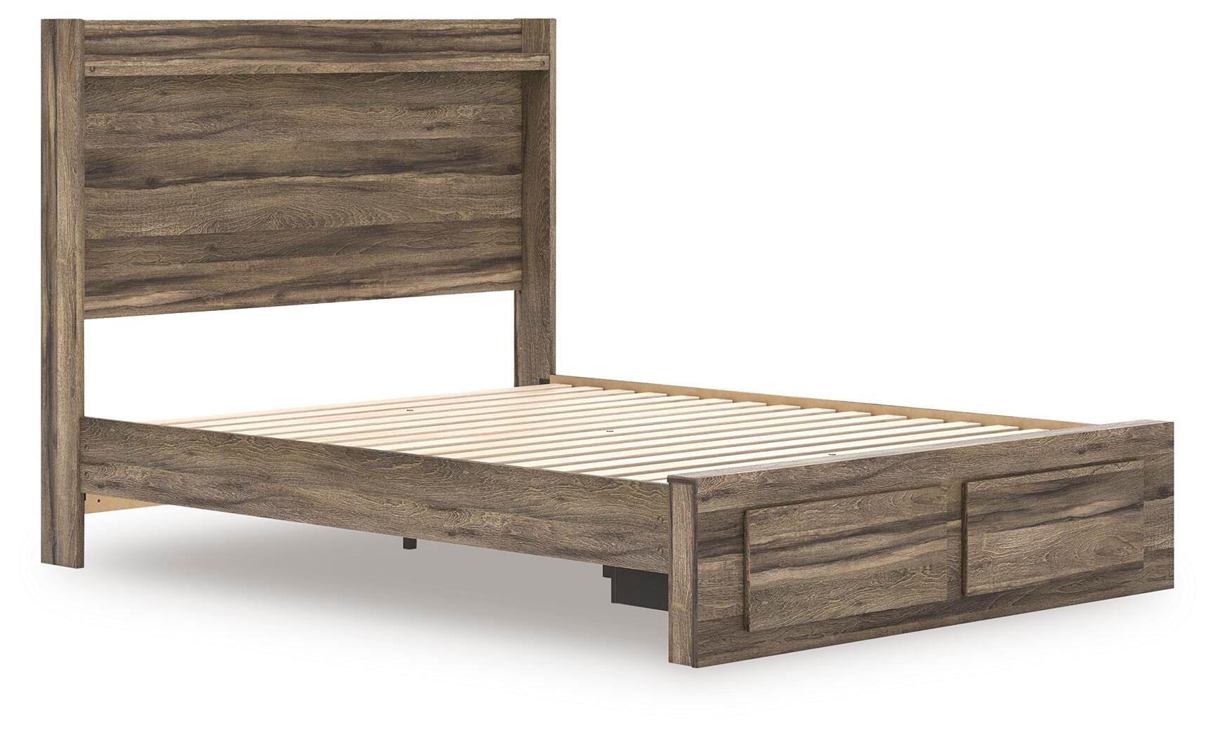 Cama Elbrim con almacenaje en el cabecero