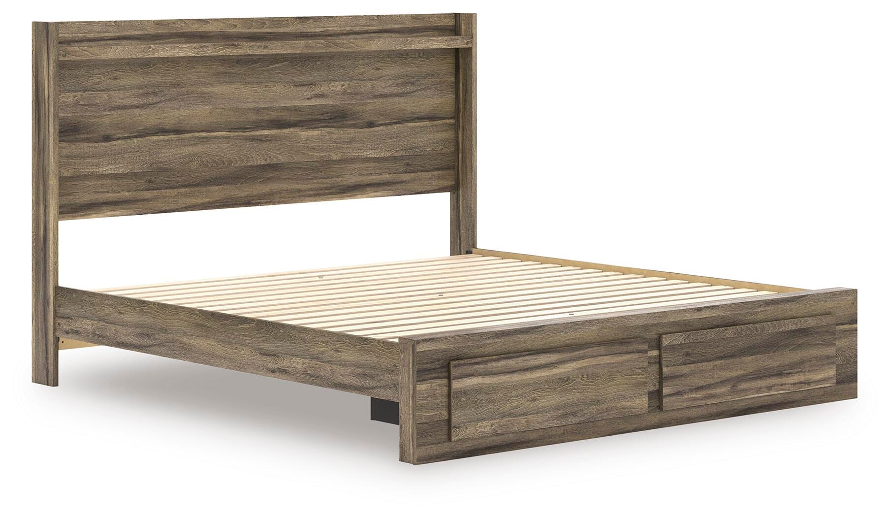 Cama Elbrim con almacenaje en el cabecero