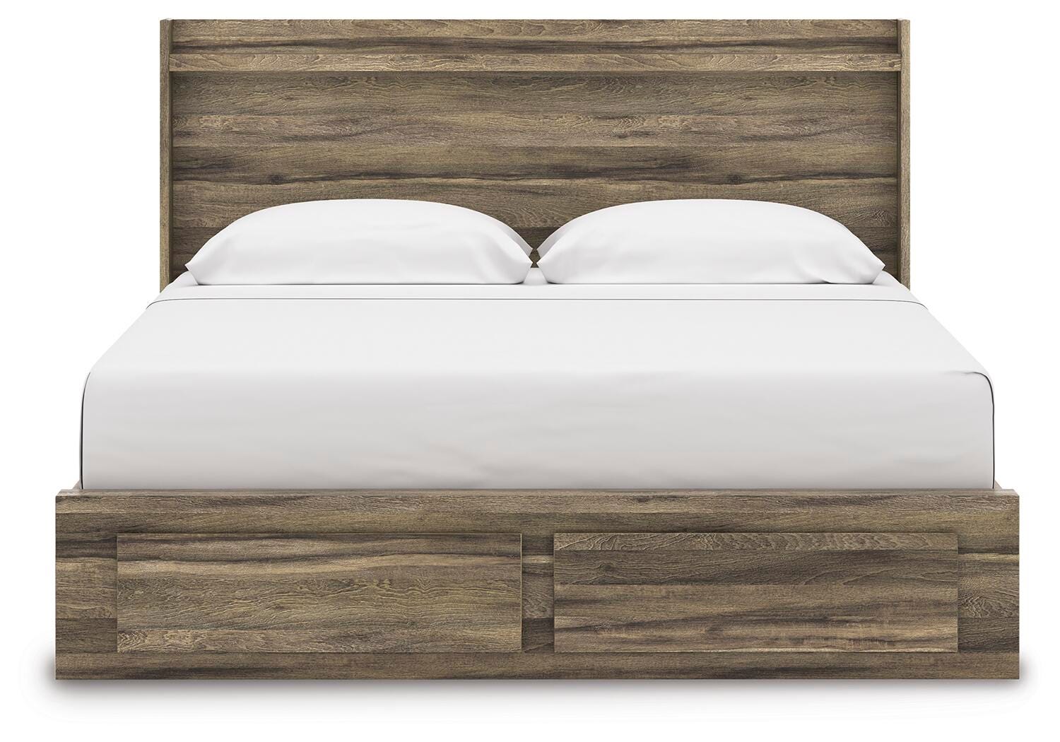 Cama Elbrim con almacenaje en el cabecero