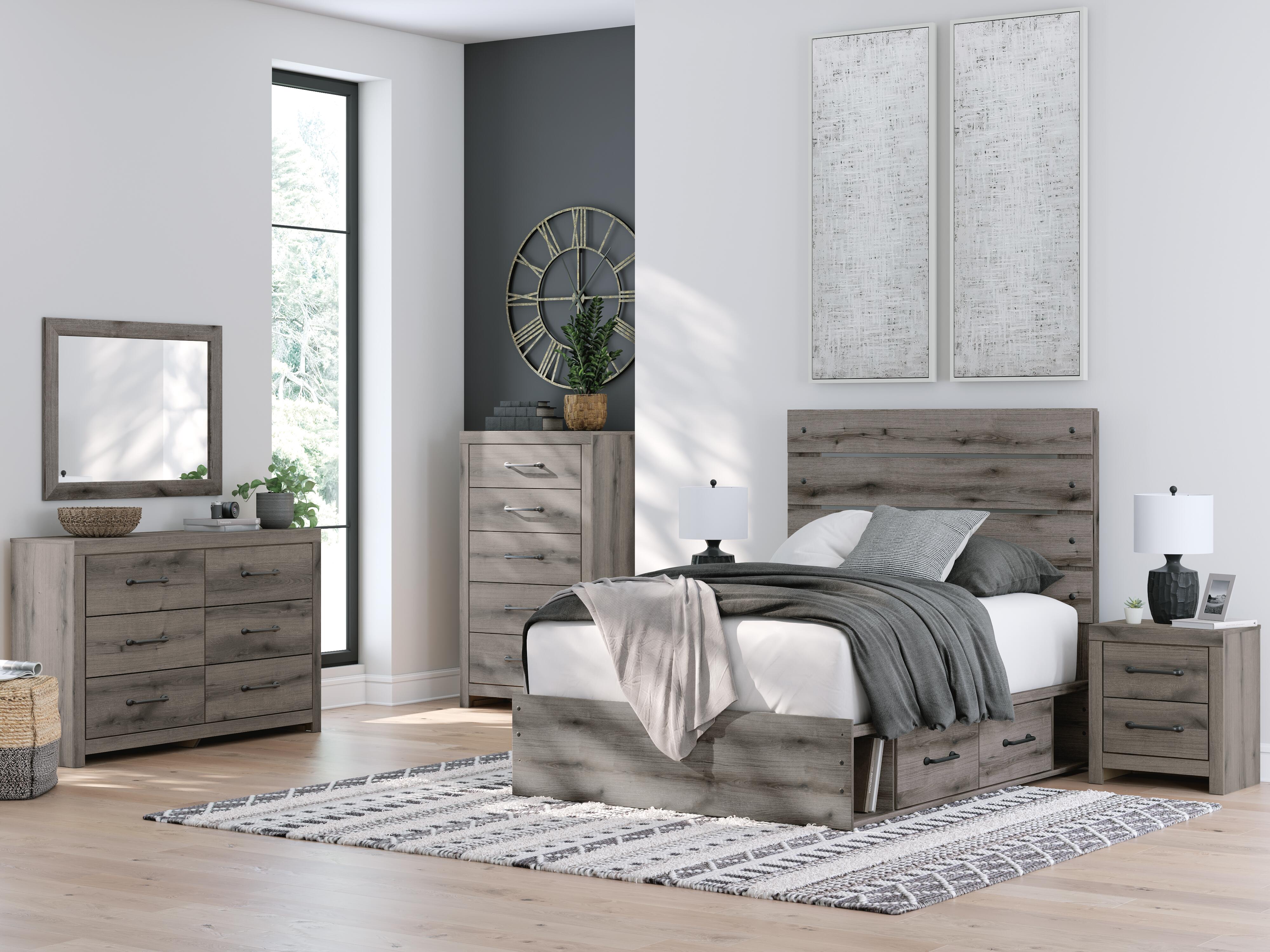 Cama Graystorm con almacenamiento