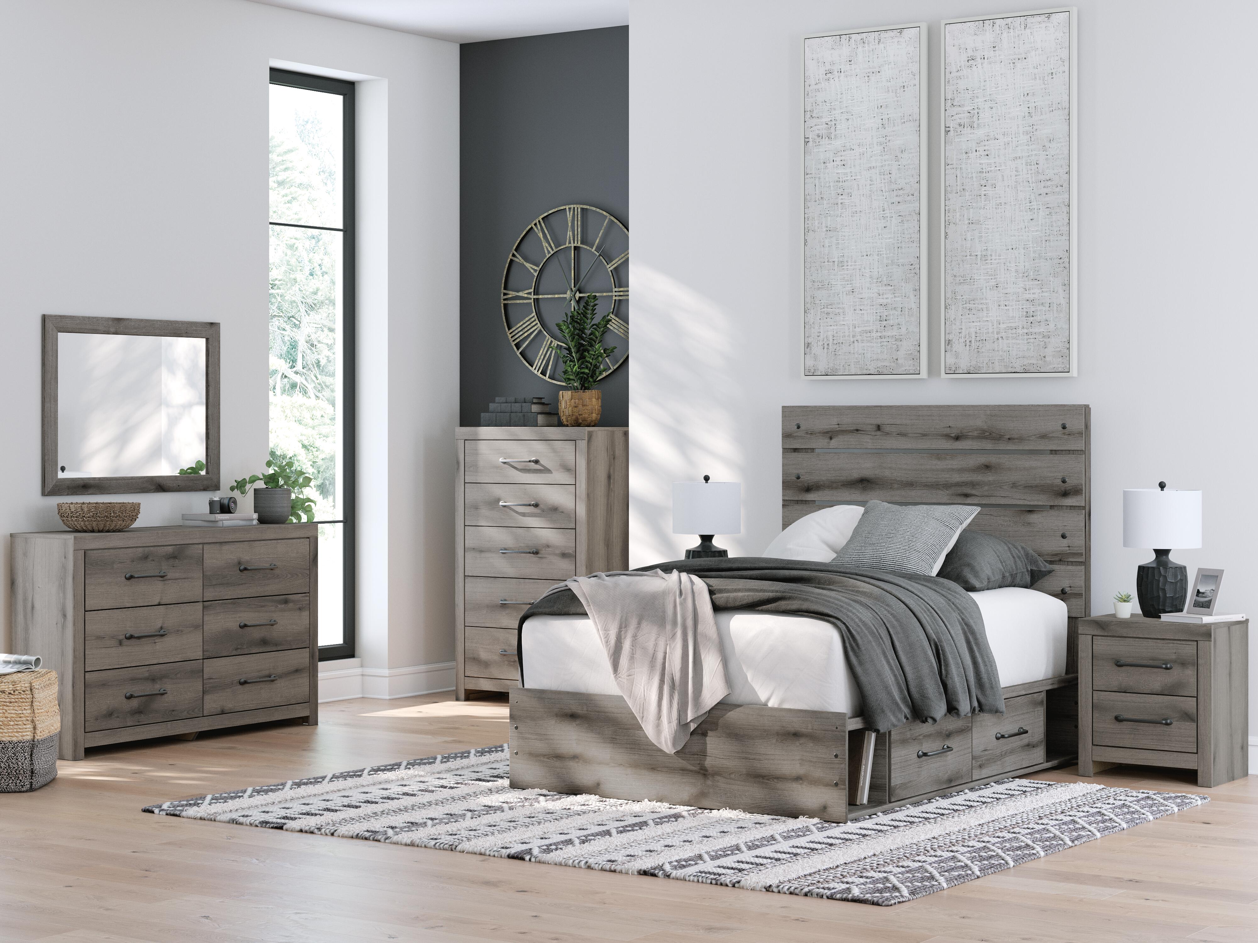 Cama Graystorm con almacenamiento