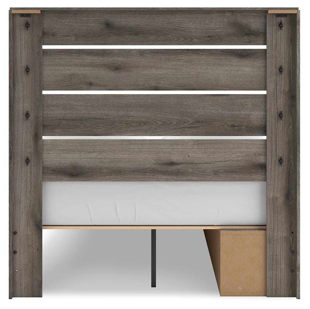 Cama Graystorm con almacenamiento