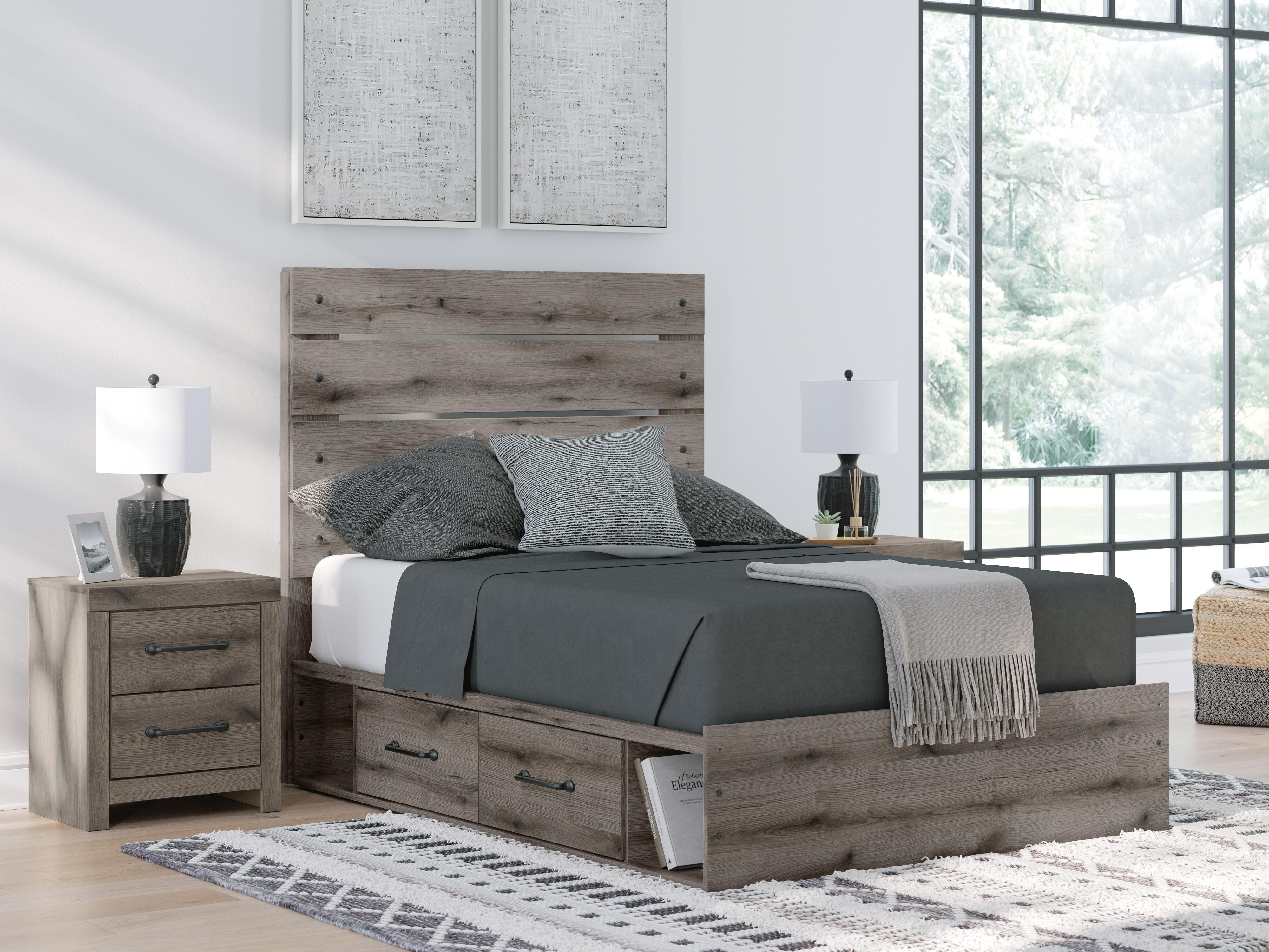 Cama Graystorm con almacenamiento