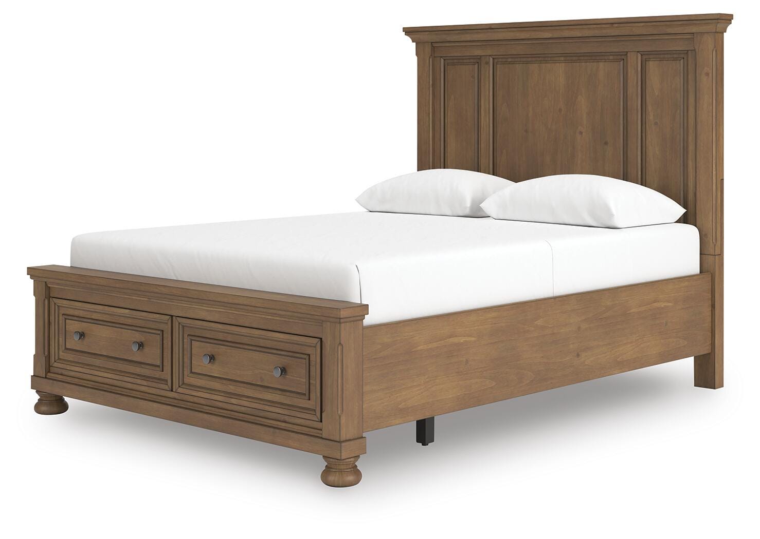 Cama con almacenamiento Feddinger Panel