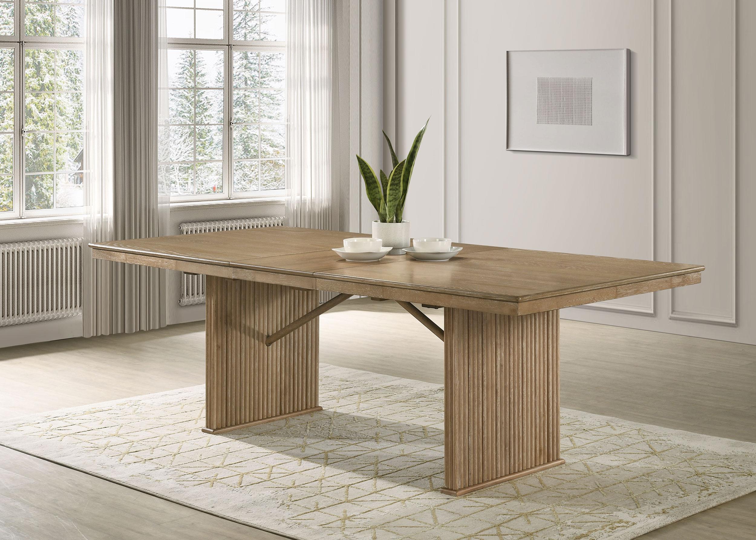 Mesa de comedor extensible Adina