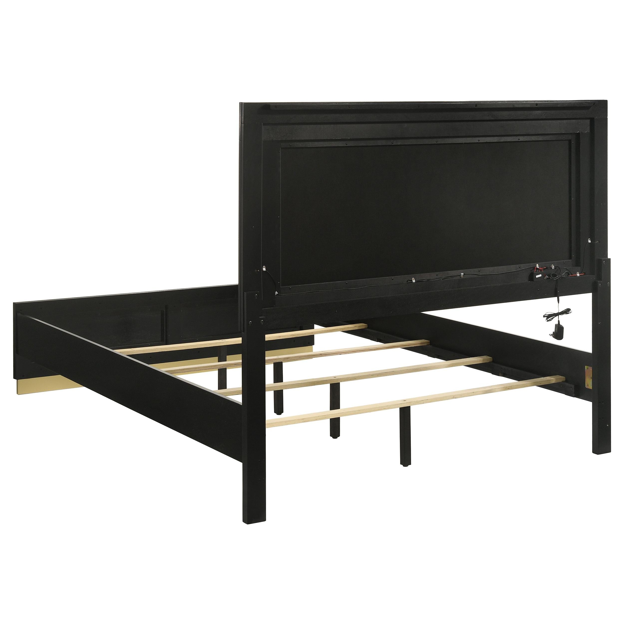 Caraway Panel Bed with LED Lighting
