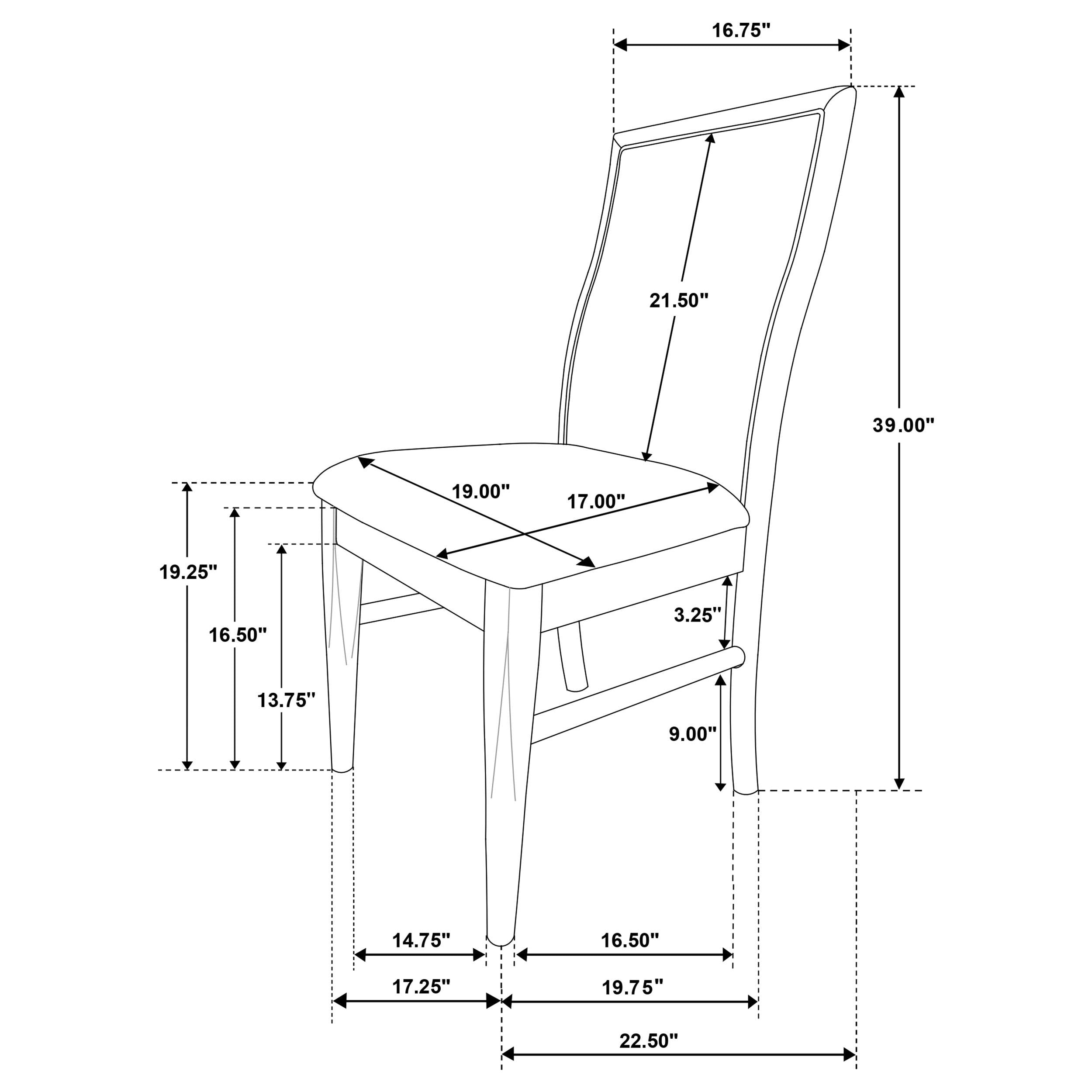 Silla de comedor Adina