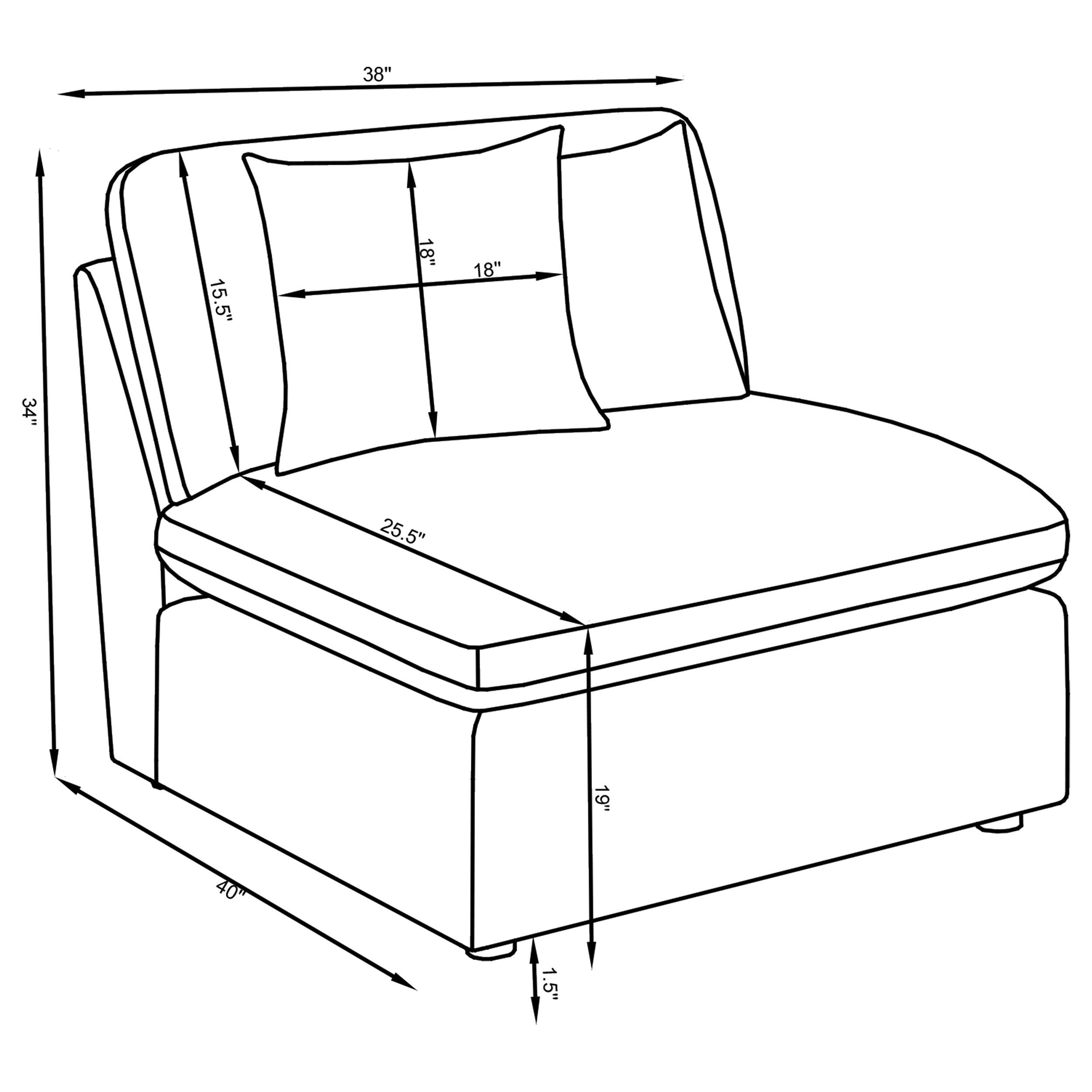 Sofá Seccional Modular Hobson