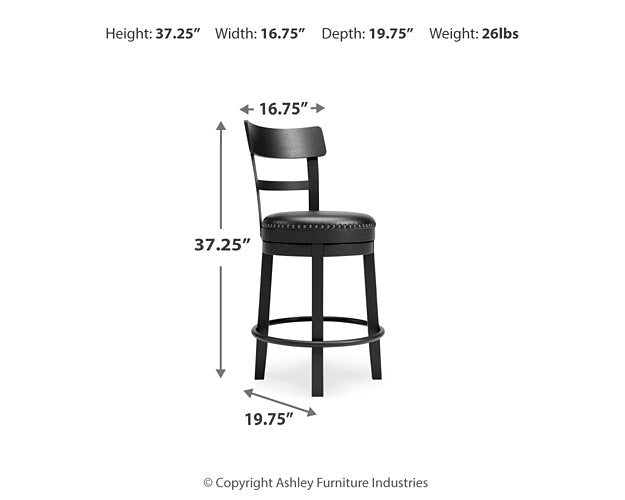 Valebeck Counter Height Bar Stool