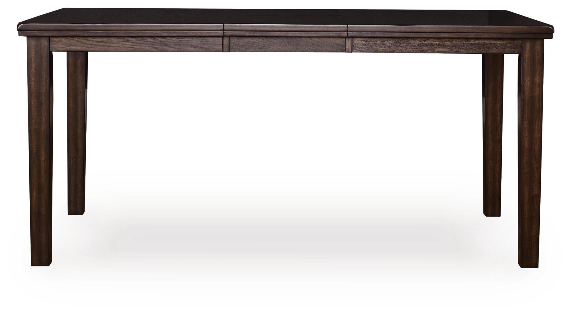 Mesa de comedor extensible a la altura de la encimera Haddigan