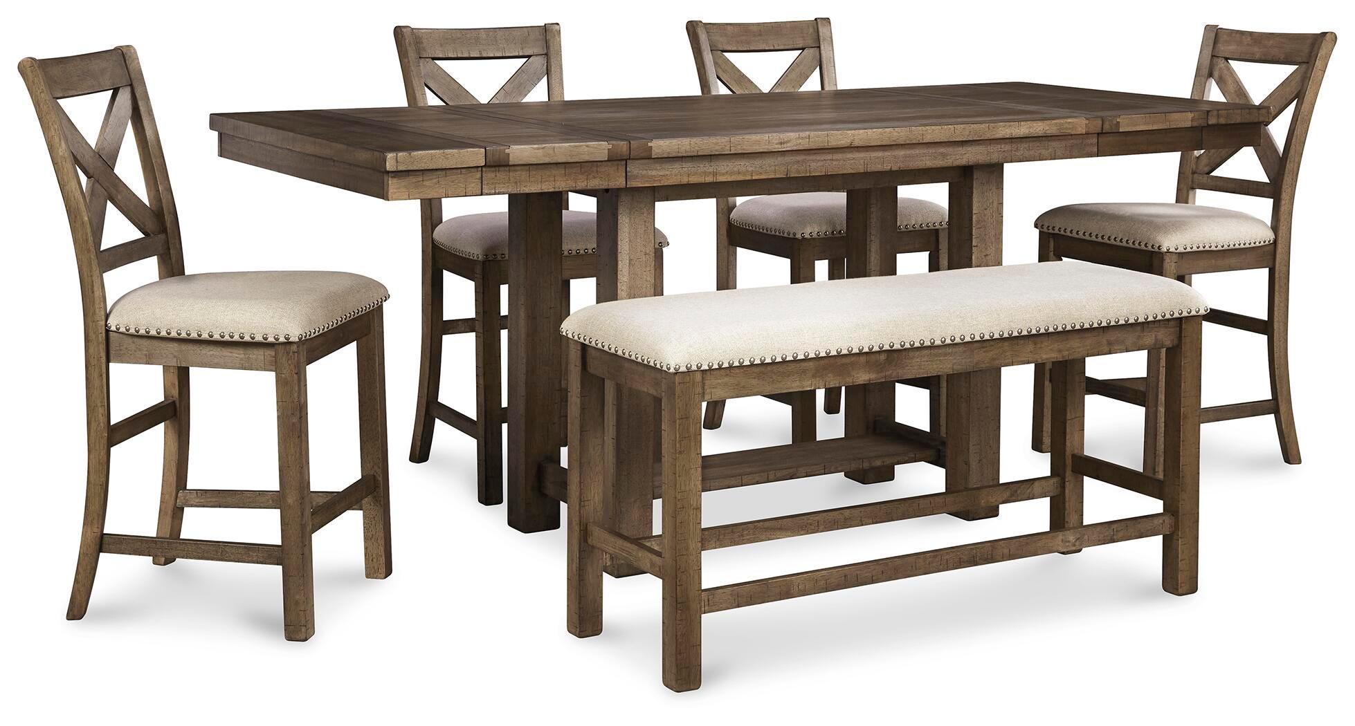 Juego de comedor Moriville a altura de mostrador
