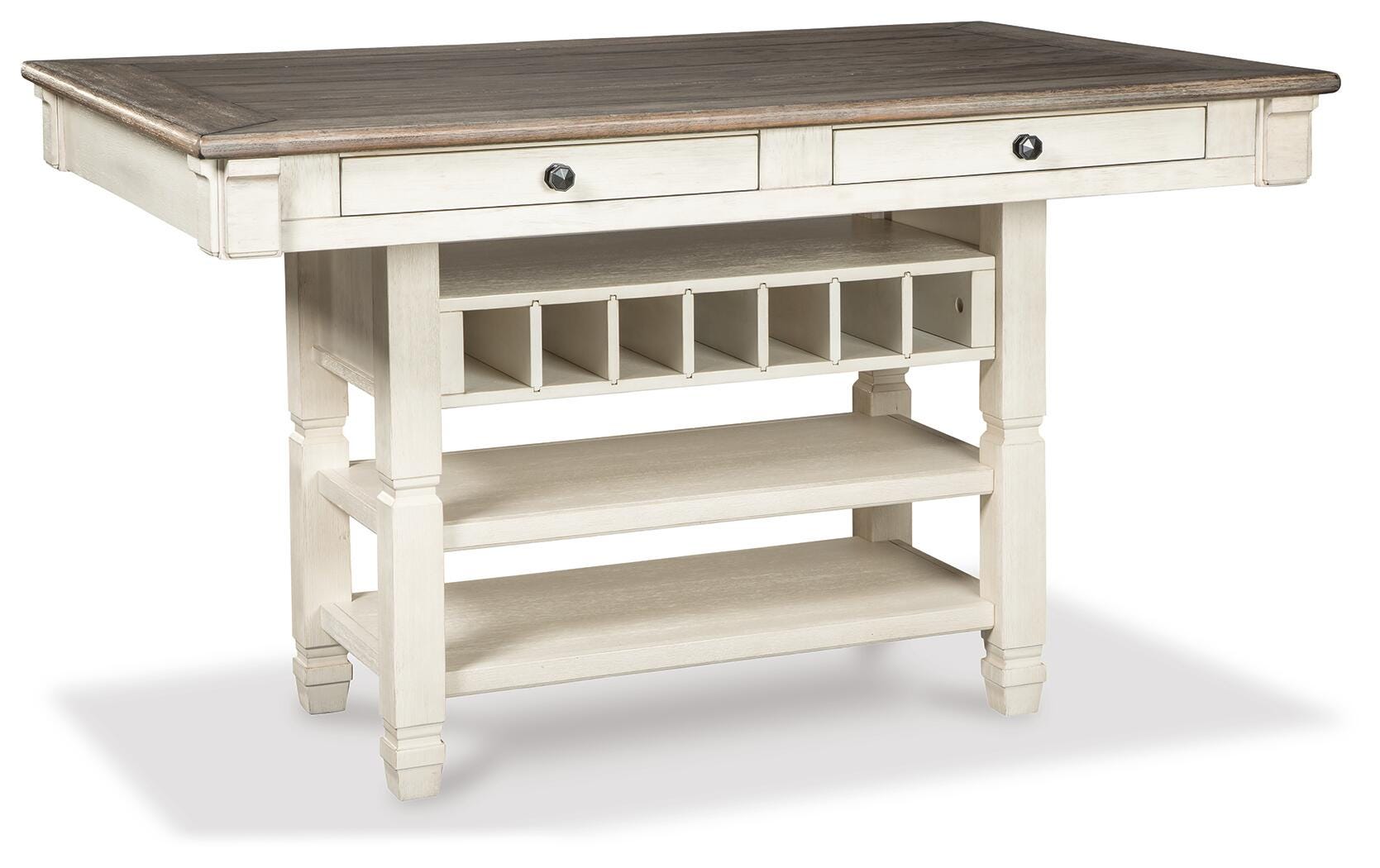 Mesa de comedor a la altura de la encimera Bolanburg