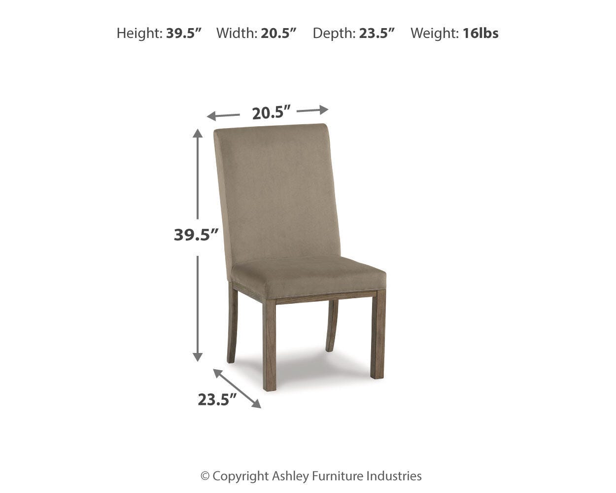 Silla de comedor Chrestner
