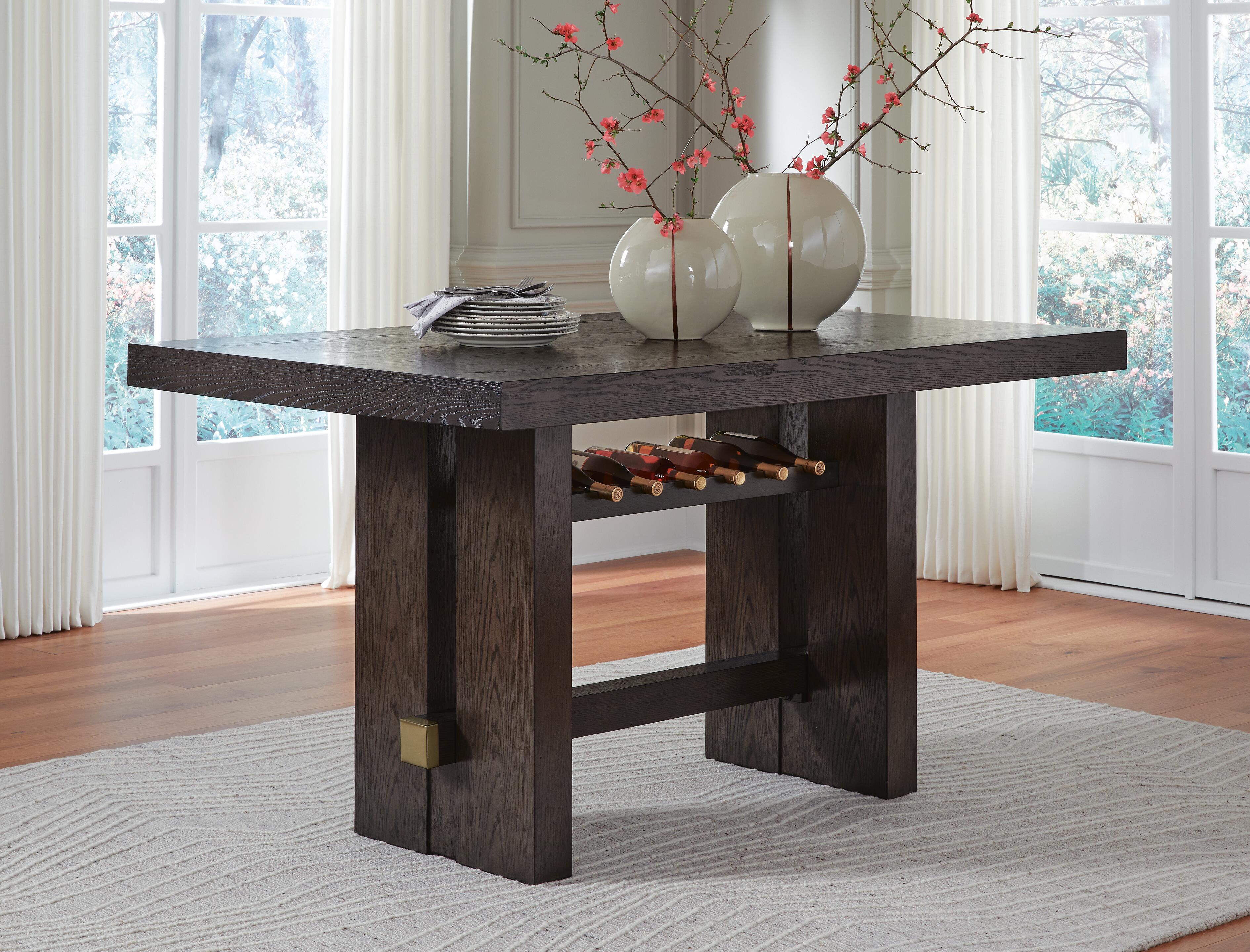 Mesa de comedor a la altura del mostrador Burkhaus