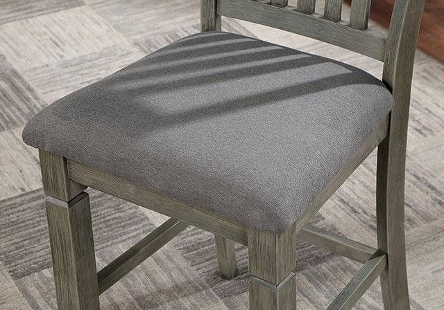 Silla de mostrador ANAYA (2/CTN), gris/gris claro