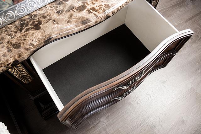 Mesa de noche Aquilina, USB