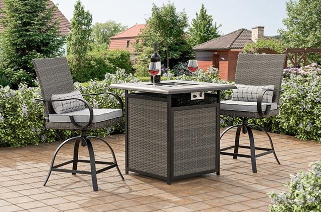 Sillón giratorio de altura de mostrador Arosa (2/CAJA)