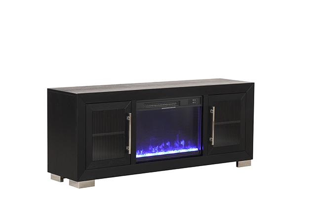 Ashbourne 60" TV Stand w/ Fire Place