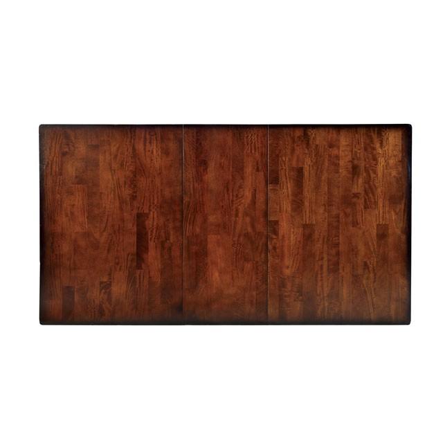 DICKINSON I Mesa de Comedor Cerezo Oscuro con Extensión de 18"