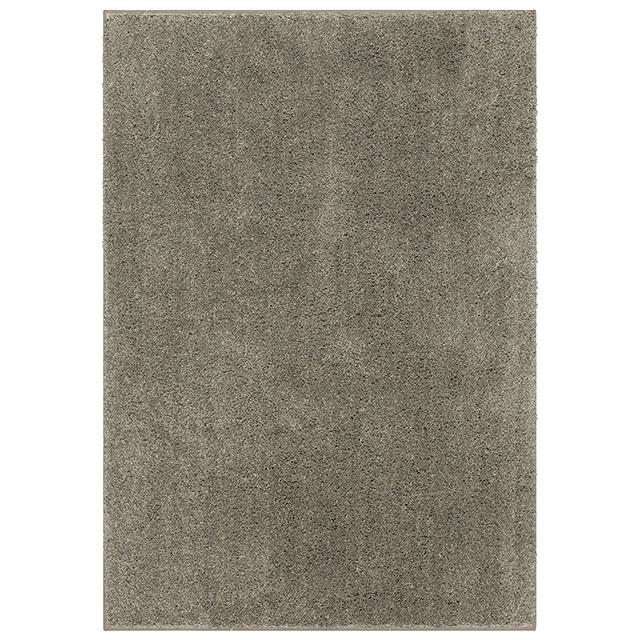 DUFUR Alfombra de 2,4 m x 3 m, gris cálido