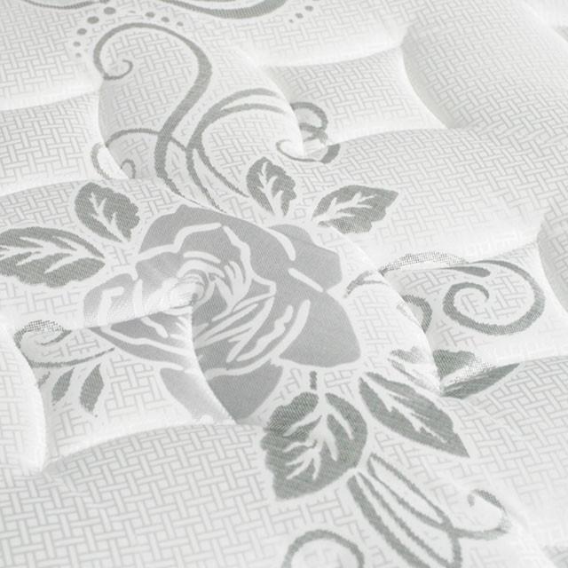 Colchón ELBERTYNA White de 8" de parte superior ajustada, tamaño matrimonial
