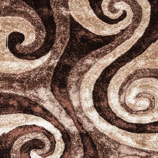 Alfombra Fermont Marrón Beige de 1,5 m x 2,4 m