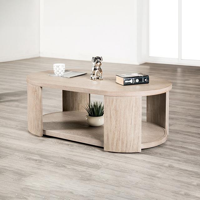 Mesa de centro ovalada Conisbrough