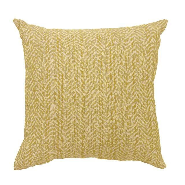 Almohada Gail amarilla de 22" x 22", amarilla (2/CAJA)