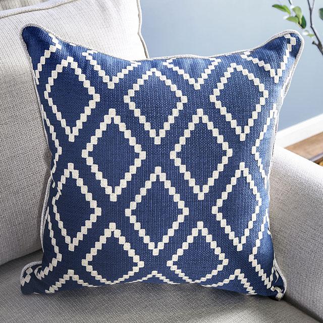 Loveseat Giovanni Beige/Azul