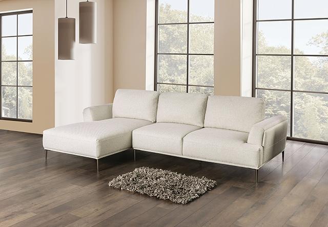 Sofá modular Gladbach, chaise longue izquierda
