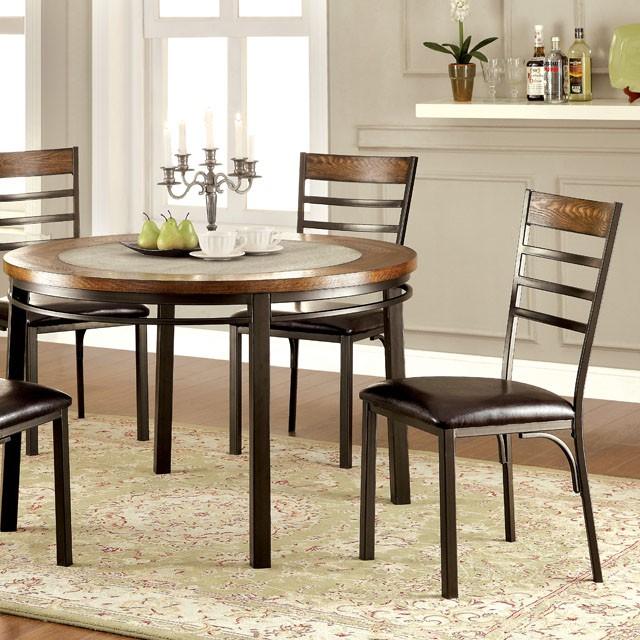 Mesa de comedor redonda Hailey
