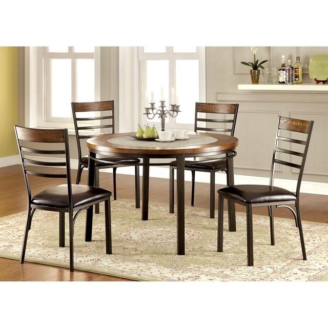 Mesa de comedor redonda Hailey