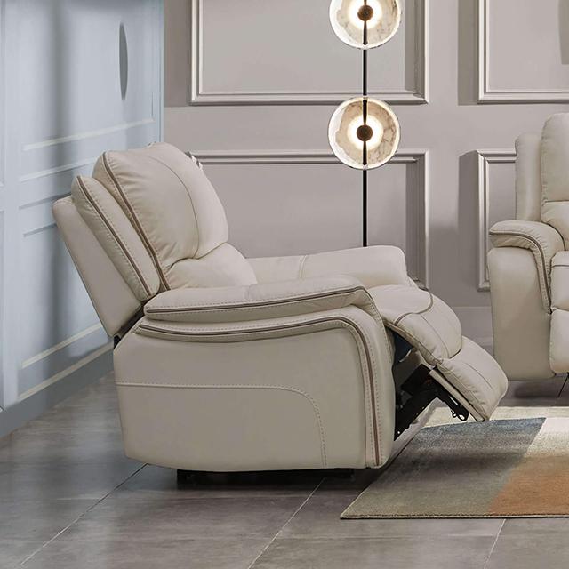 HENRICUS Sillón reclinable planeador, Beige