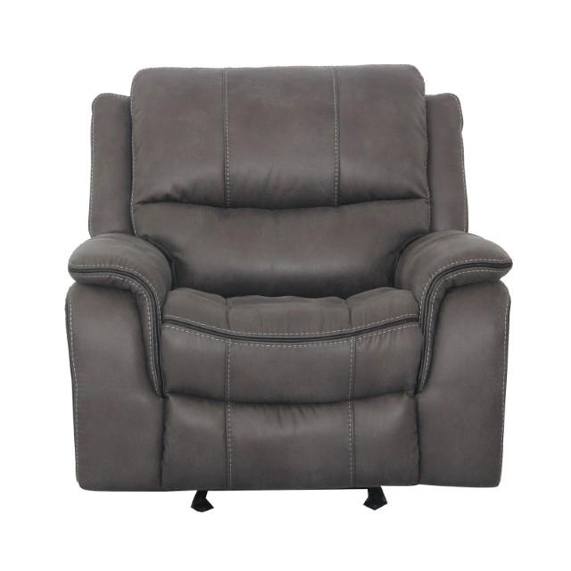 Sillón reclinable HENRICUS Glider, Gris oscuro