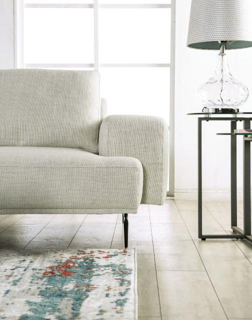 Seccional Baerum, Chaise izquierda y derecha beige y gris