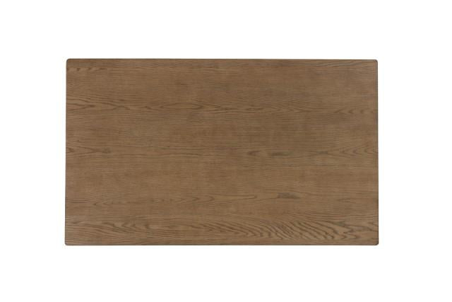 Mesa de comedor Beale de nogal y negro