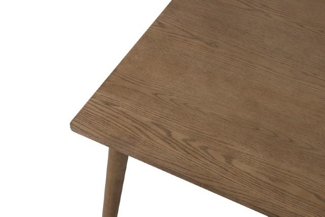 Mesa de comedor Beale de nogal y negro