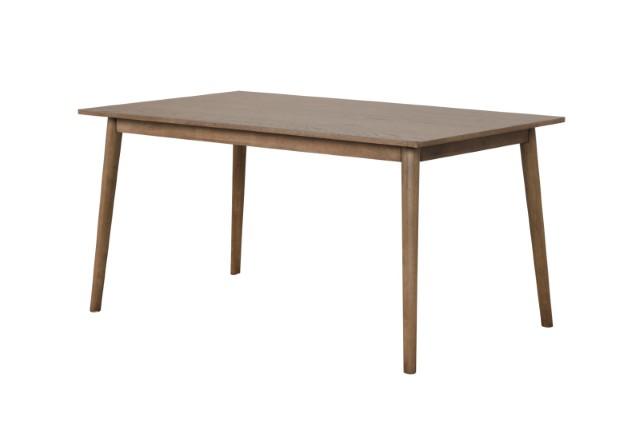 Mesa de comedor Beale de nogal y negro