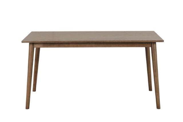 Mesa de comedor Beale de nogal y negro