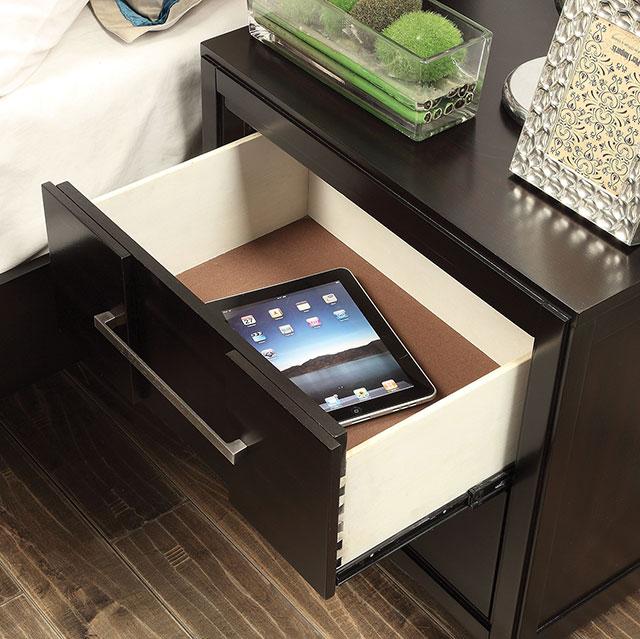 Berenice Dresser White, Gray, & Espresso