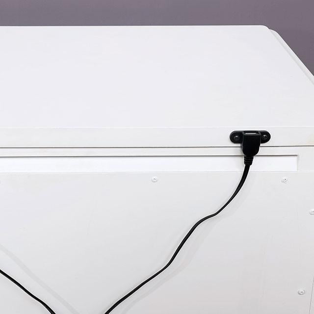 Mesa de noche BELVA con toma USB