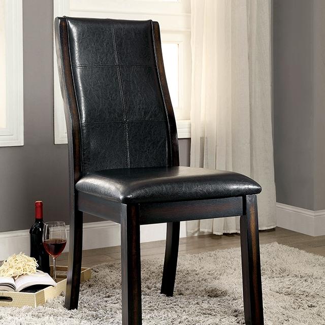 Silla de comedor lateral Townsend I Brown Cherry (2/CTN)