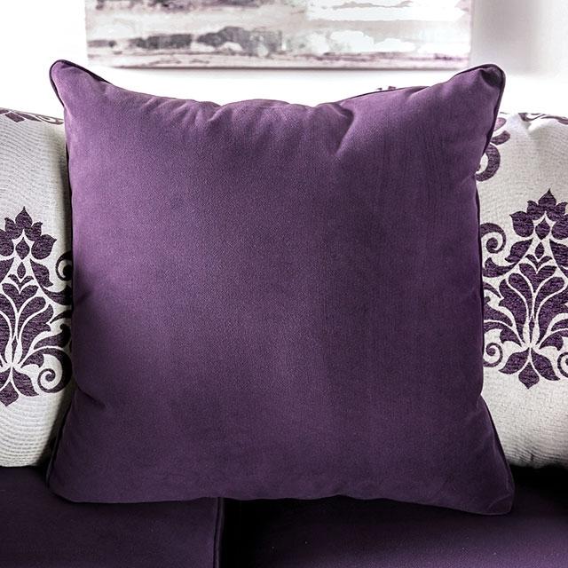 Sofá morado Sisseton