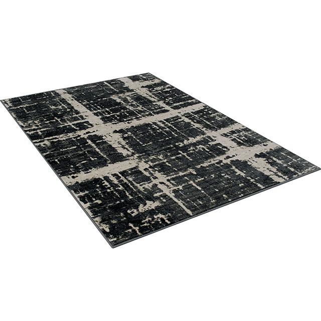 Alfombra de área Kozlu Gris/Beige de 5' X 7'