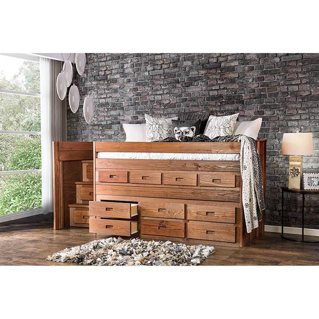 Cama Capitán Doble CLEO con 1 Kit de Somier (*Lista para Colchón)