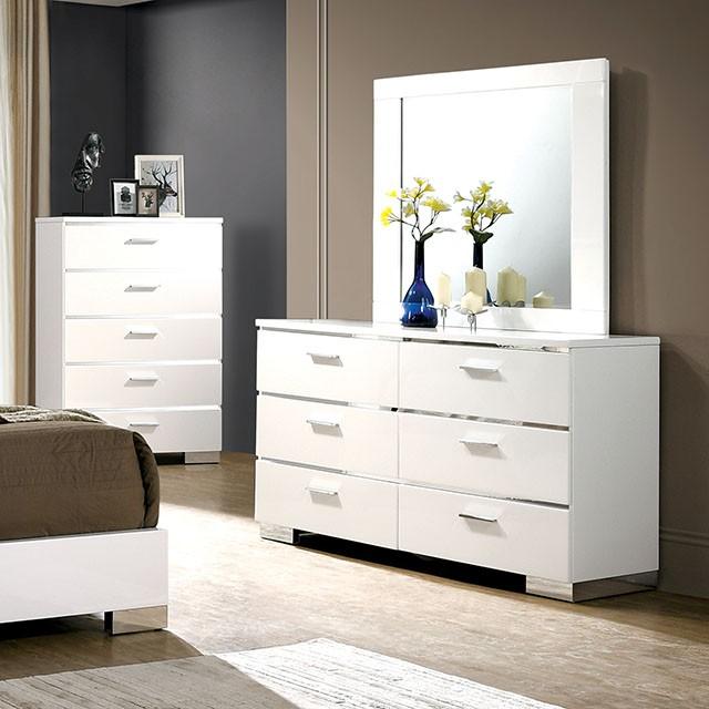 Cómoda Malte blanca